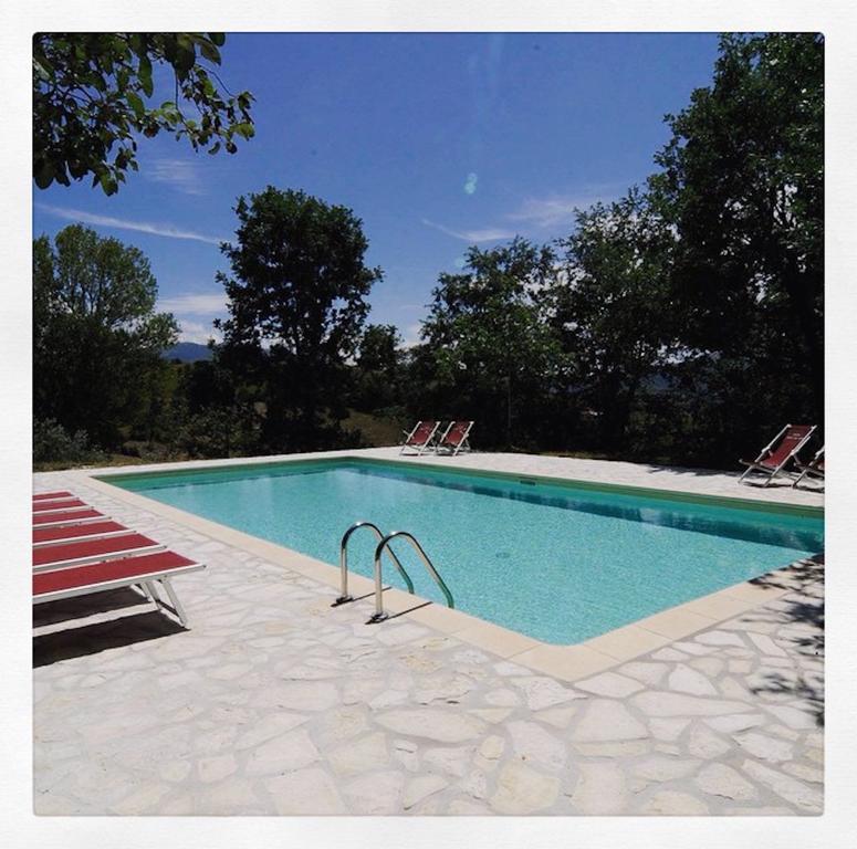 Agriturismo La Corte Del Lupo Nocera Umbra Exteriör bild