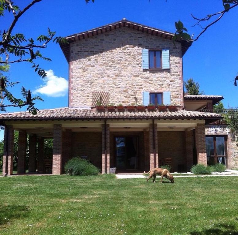 Agriturismo La Corte Del Lupo Nocera Umbra Exteriör bild