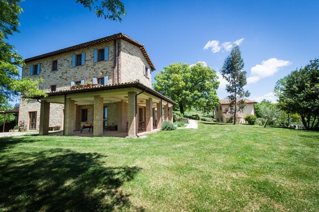 Agriturismo La Corte Del Lupo Nocera Umbra Exteriör bild