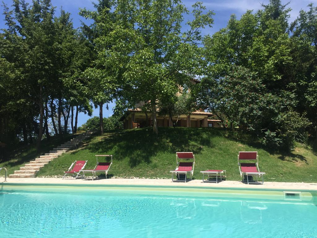 Agriturismo La Corte Del Lupo Nocera Umbra Exteriör bild